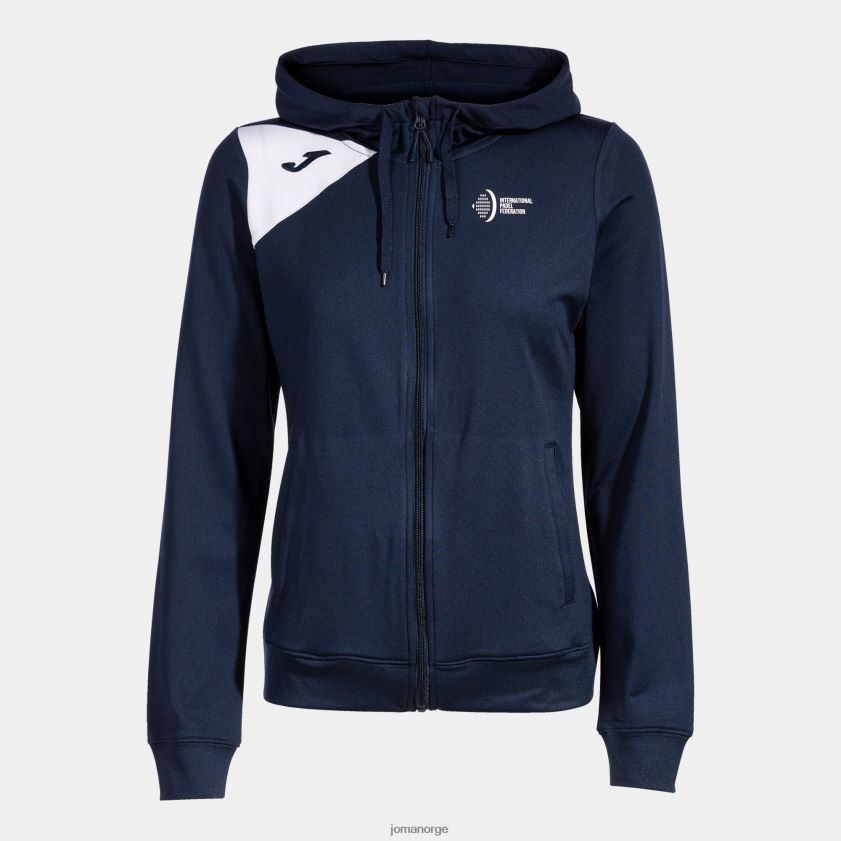 nei Joma hettejakke internasjonalt padelforbund marineblå hvit FBD0T02182 kvinner