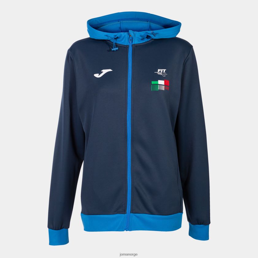 nei Joma hettejakke italiensk tennisforbund marineblå FBD0T02286 kvinner