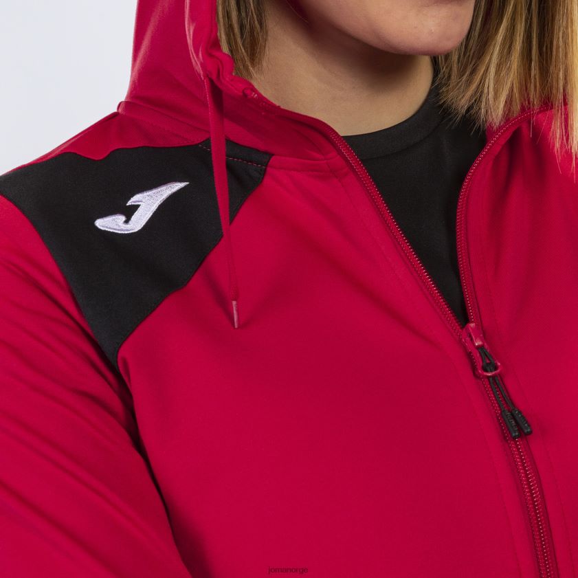 nei Joma hettejakke spike ii rød svart FBD0T02517 kvinner