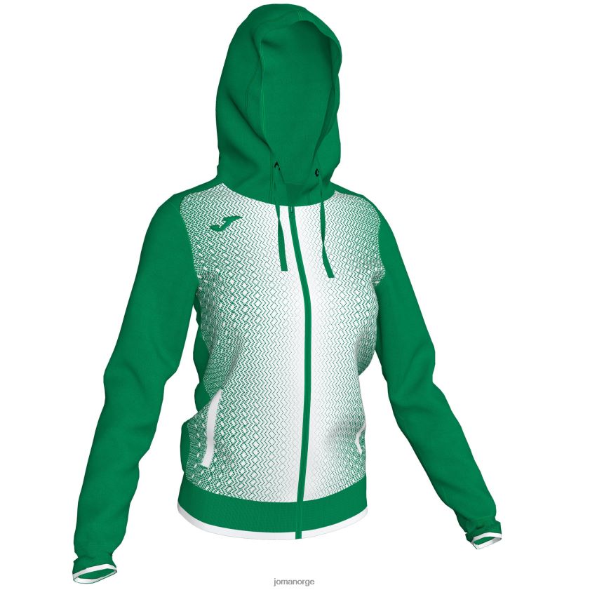 nei Joma hettejakke supernova grønn hvit FBD0T01619 kvinner