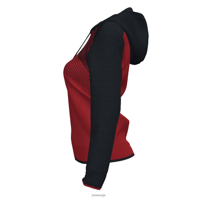 nei Joma hettejakke supernova ii rød svart FBD0T03845 kvinner