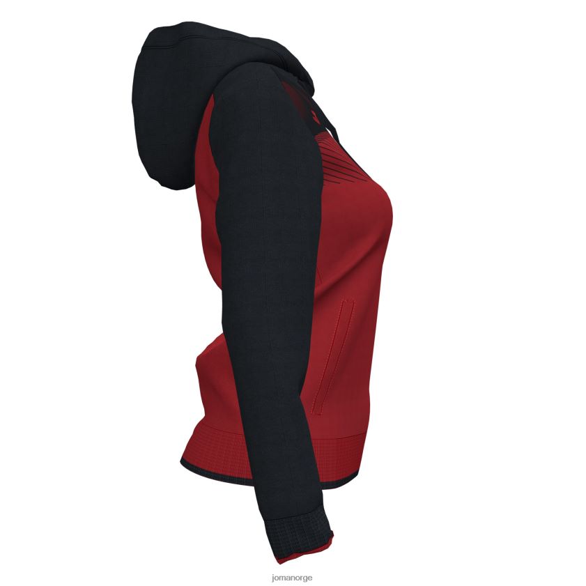 nei Joma hettejakke supernova ii rød svart FBD0T03845 kvinner