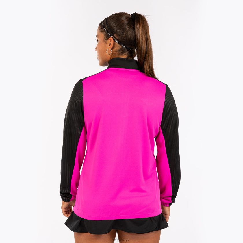 nei Joma jakke montreal fluorescerende rosa svart FBD0T03999 kvinner