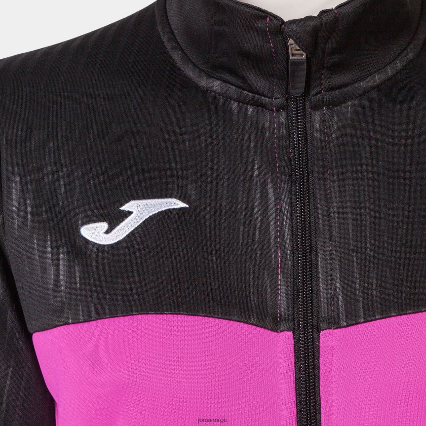 nei Joma jakke montreal fluorescerende rosa svart FBD0T03999 kvinner
