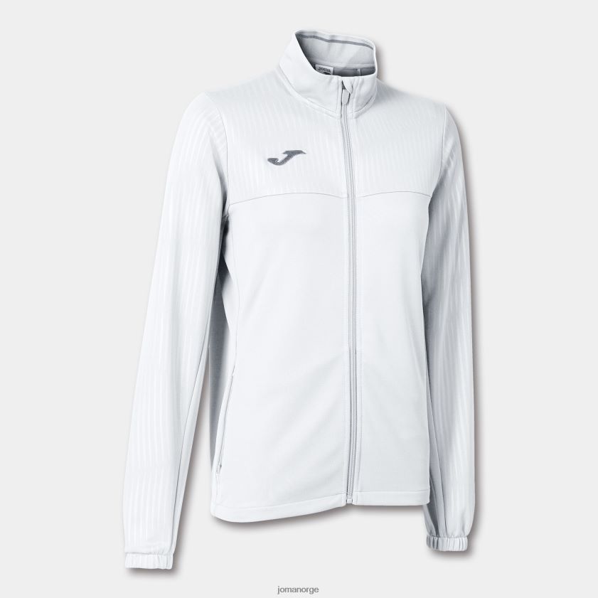 nei Joma jakke montreal hvit FBD0T02334 kvinner