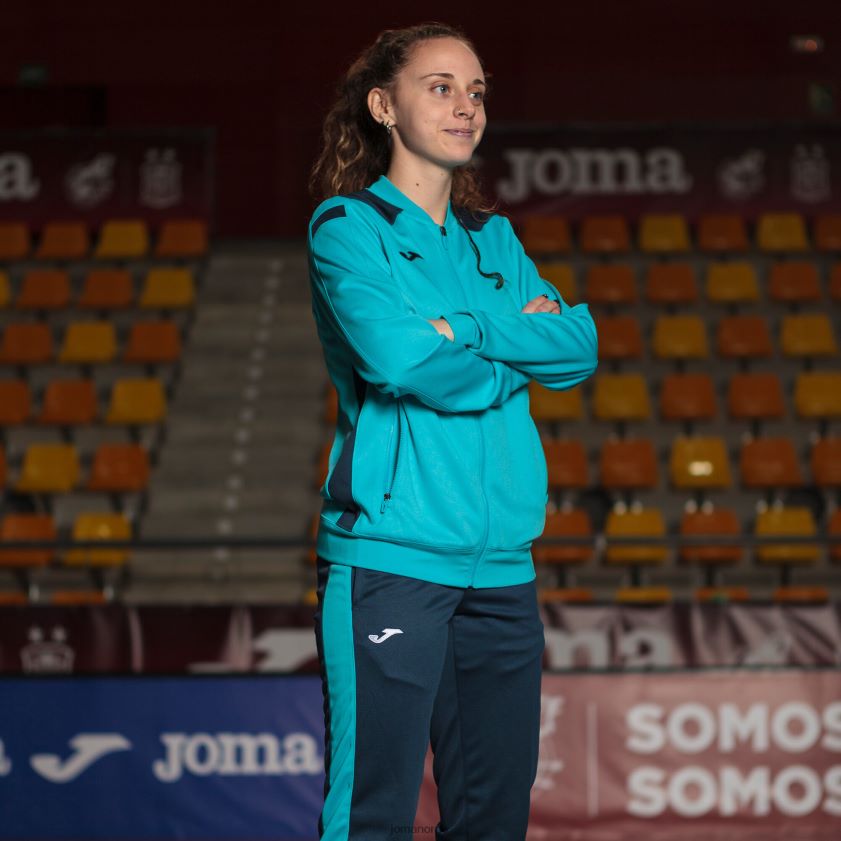 nei Joma jakkemesterskap vi fluorescerende turkis marineblå FBD0T02004 kvinner