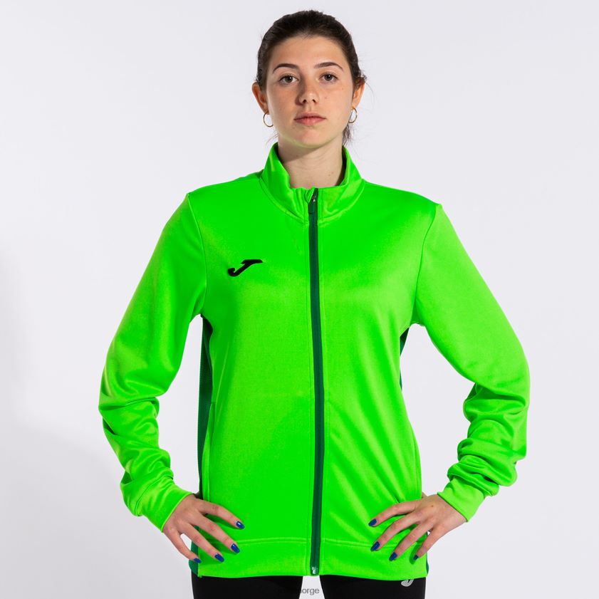 nei Joma jakkevinner ii fluorescerende grønn FBD0T01632 kvinner