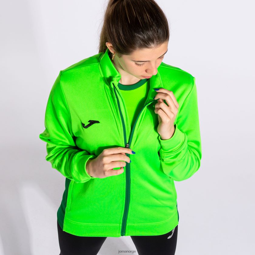 nei Joma jakkevinner ii fluorescerende grønn FBD0T01632 kvinner