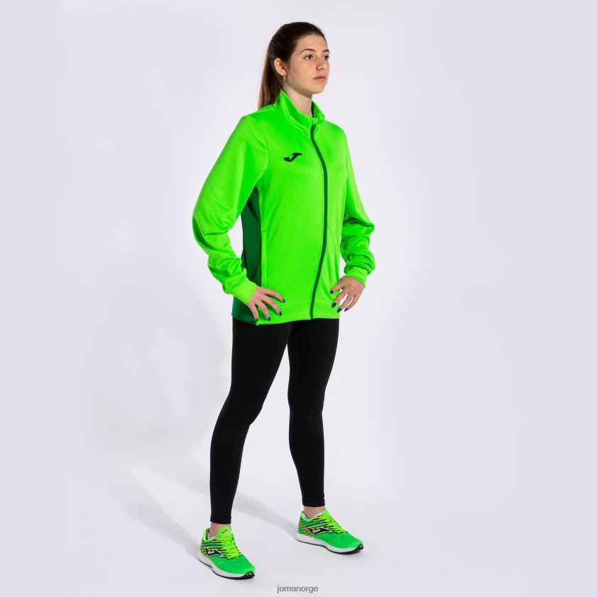 nei Joma jakkevinner ii fluorescerende grønn FBD0T01632 kvinner
