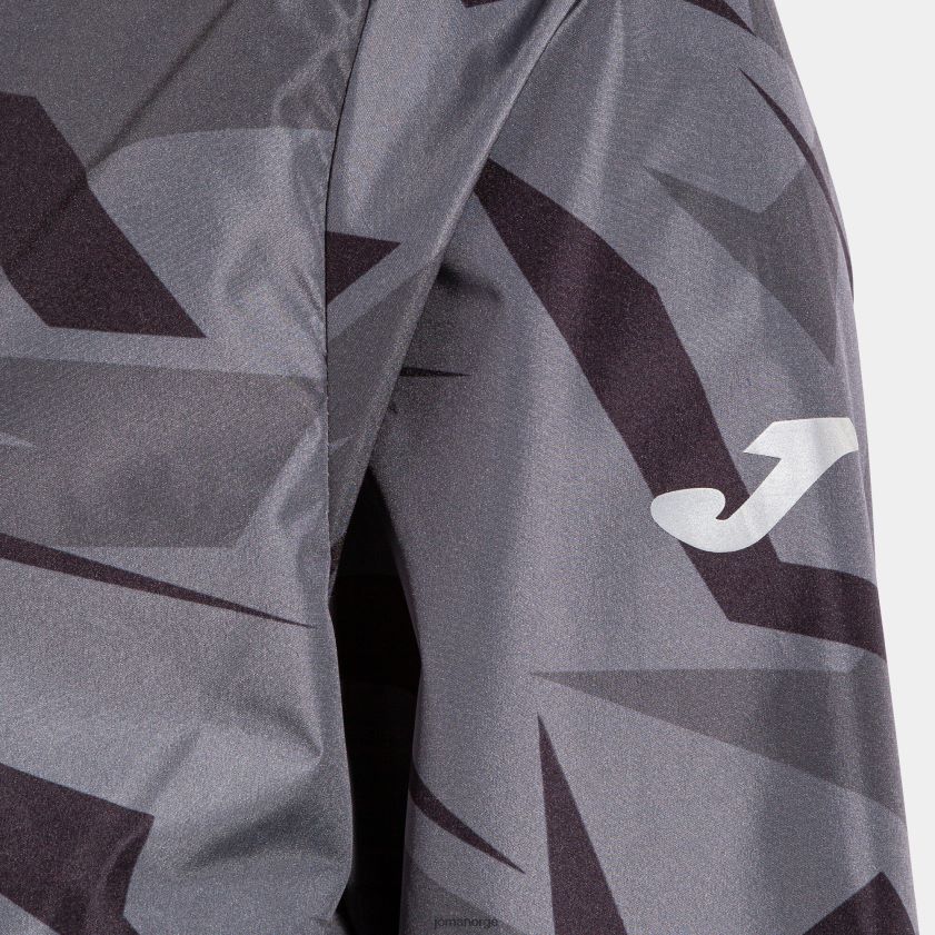 nei Joma regnjakke explorer svart mørkegrå FBD0T01735 kvinner