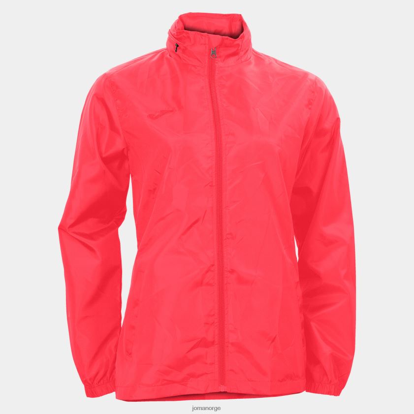 nei Joma regnjakke galia korall FBD0T01856 kvinner