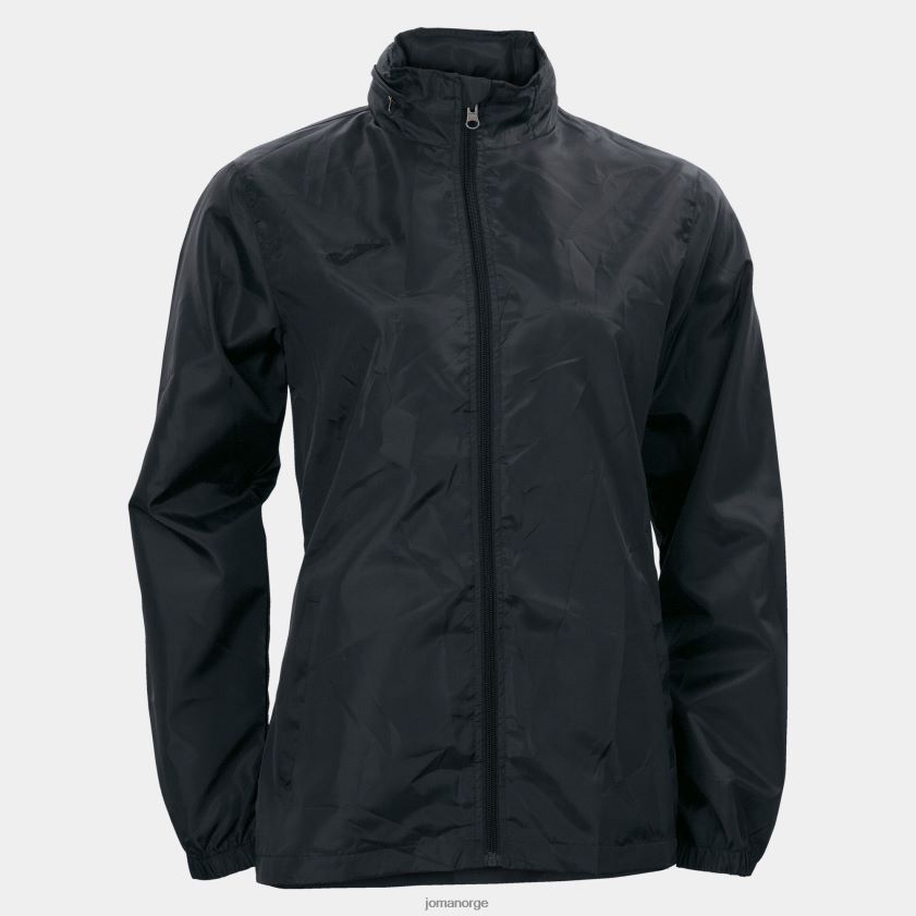 nei Joma regnjakke galia svart FBD0T04018 kvinner