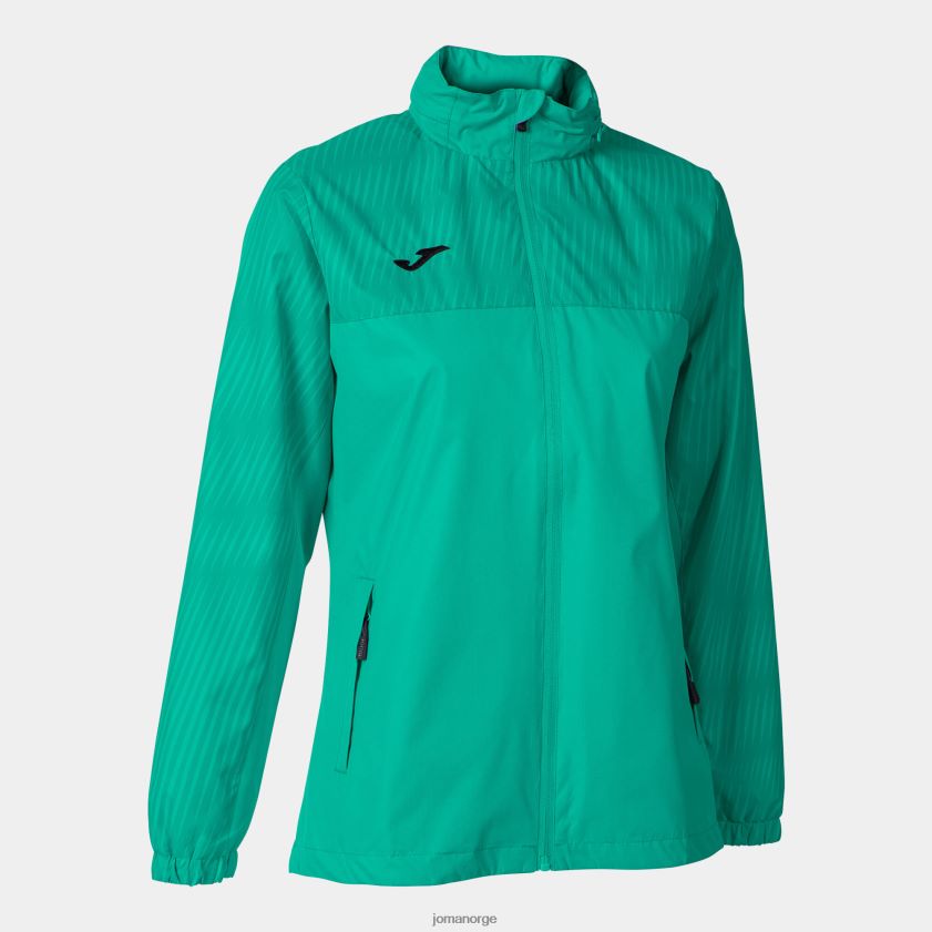 nei Joma regnjakke montreal grønn FBD0T03842 kvinner