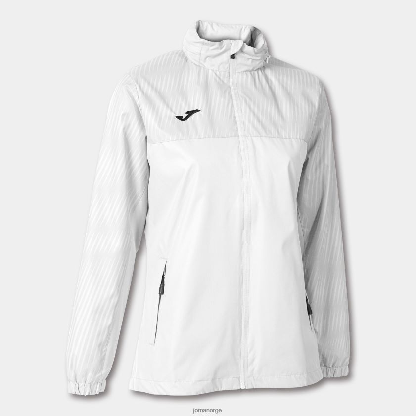 nei Joma regnjakke montreal hvit FBD0T03591 kvinner