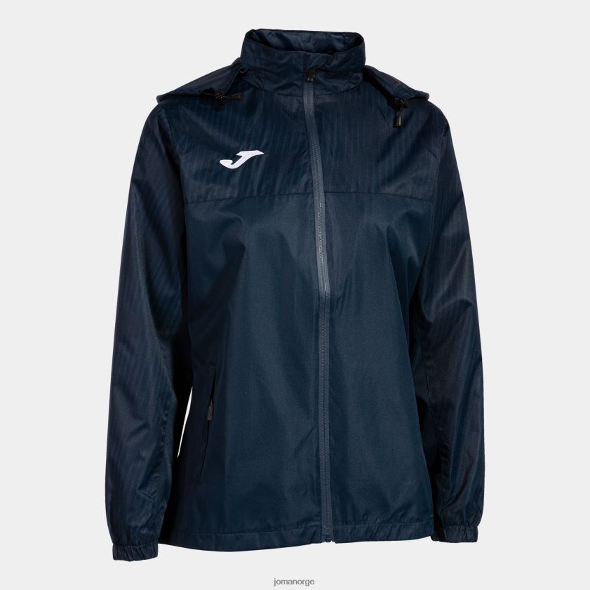 nei Joma regnjakke montreal marineblå FBD0T02029 kvinner