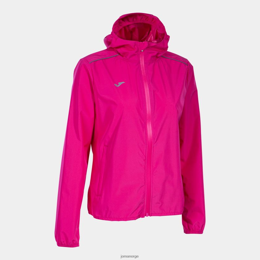 nei Joma regnjakke r-natt rosa FBD0T02133 kvinner