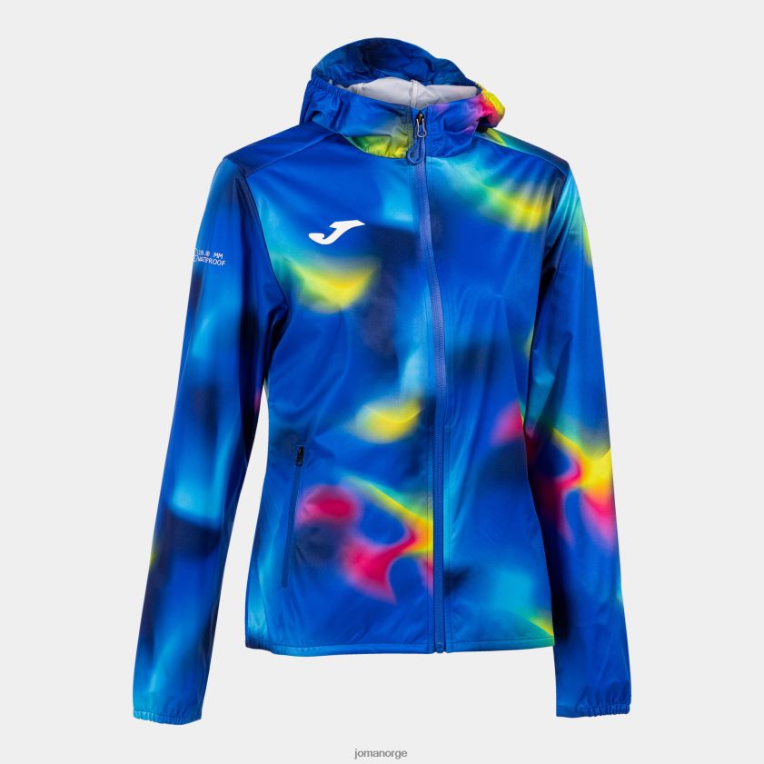 nei Joma regnjakke r-sti natur blå FBD0T01607 kvinner