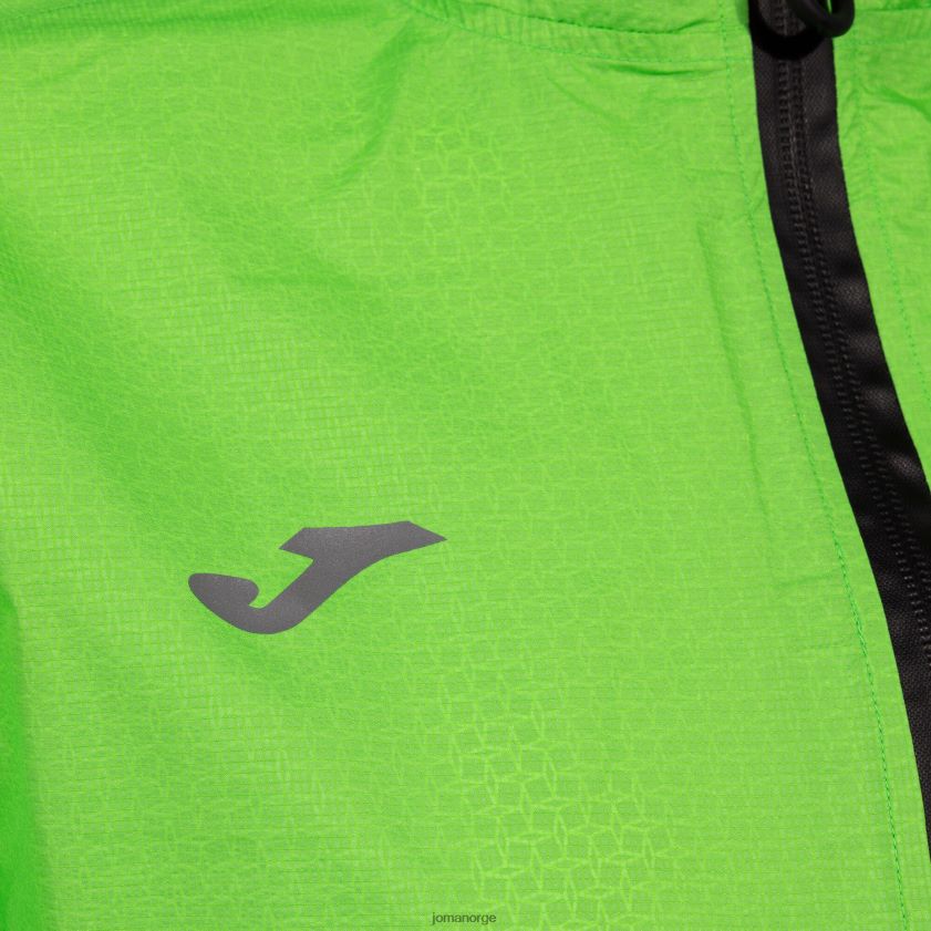nei Joma regnjakke r-sti natur fluorescerende grønn FBD0T01914 kvinner