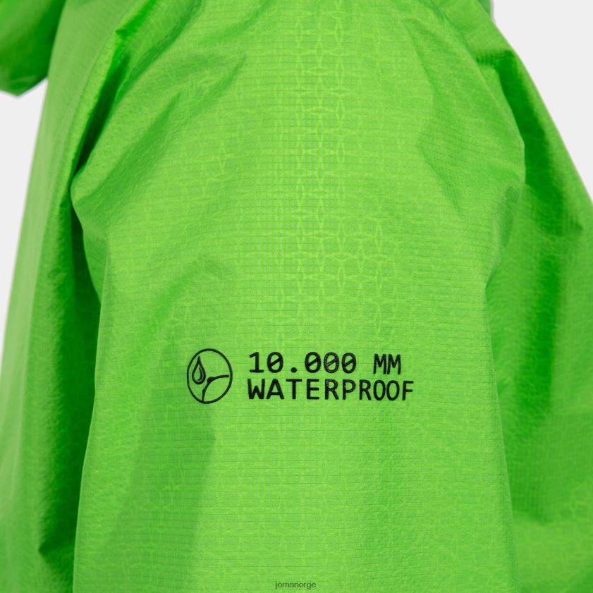 nei Joma regnjakke r-sti natur fluorescerende grønn FBD0T01914 kvinner