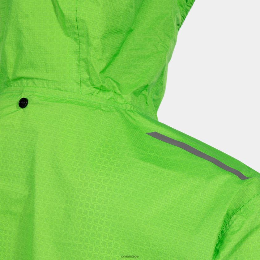 nei Joma regnjakke r-sti natur fluorescerende grønn FBD0T01914 kvinner