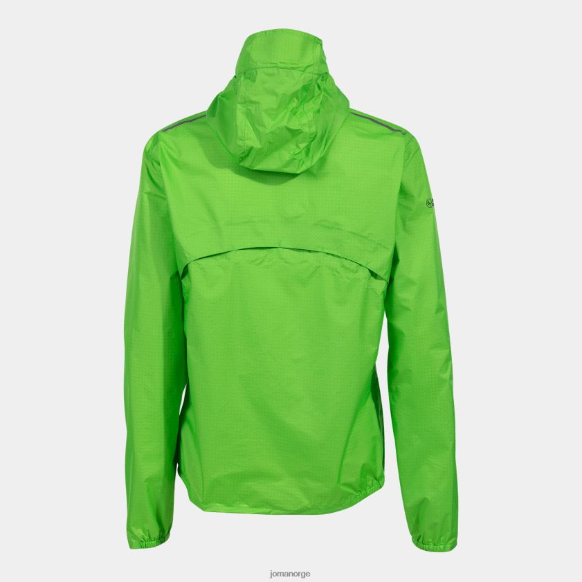 nei Joma regnjakke r-sti natur fluorescerende grønn FBD0T01914 kvinner