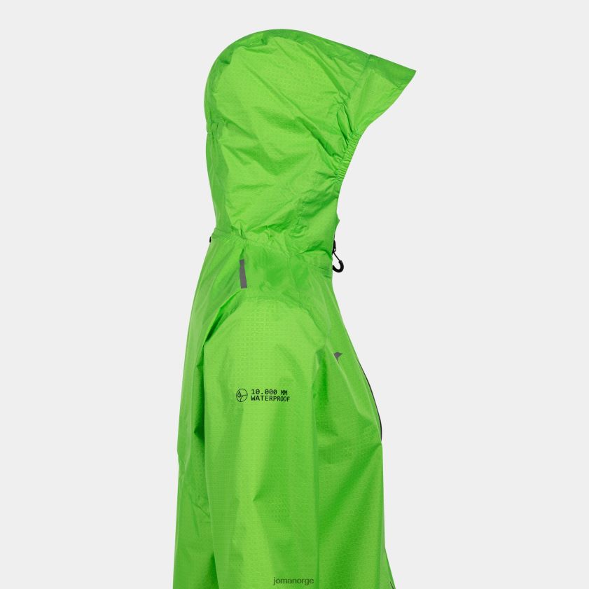 nei Joma regnjakke r-sti natur fluorescerende grønn FBD0T01914 kvinner