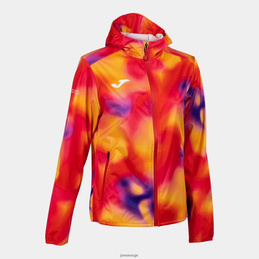 nei Joma regnjakke r-sti natur oransje FBD0T02271 kvinner