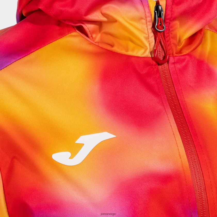 nei Joma regnjakke r-sti natur oransje FBD0T02271 kvinner
