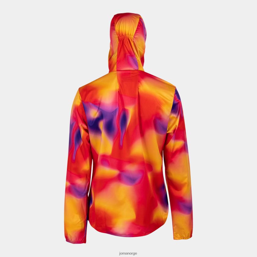 nei Joma regnjakke r-sti natur oransje FBD0T02271 kvinner