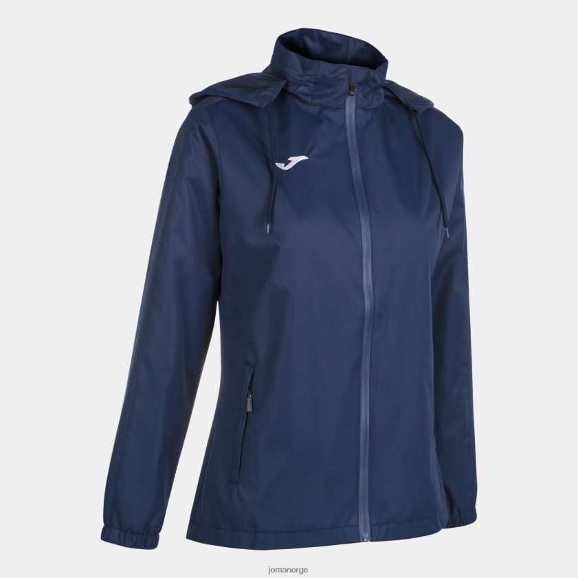 nei Joma regnjakke trivor marineblå FBD0T01996 kvinner