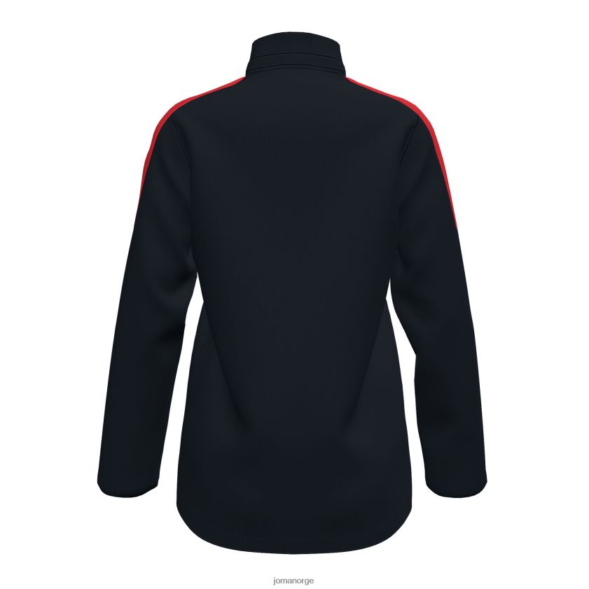 nei Joma regnjakke trivor svart, rød FBD0T03891 kvinner