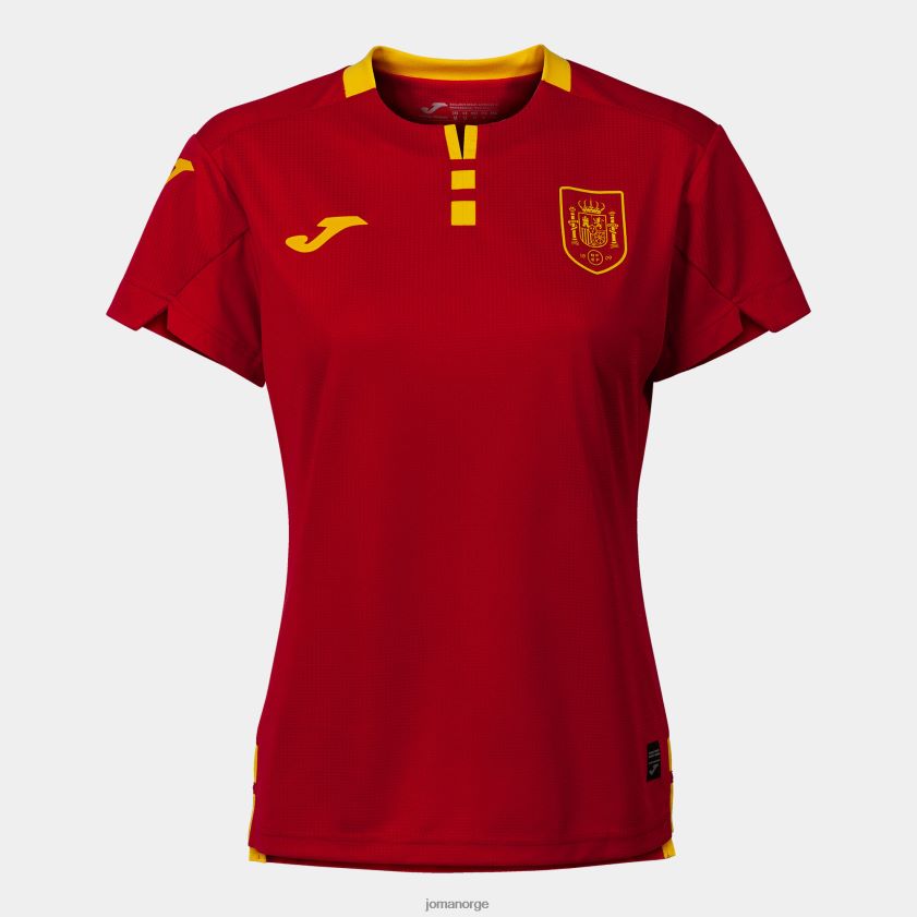nei Joma skjorte kortermet 1. uniform spansk futsal utvalg rød FBD0T03974 kvinner