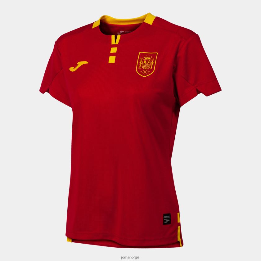 nei Joma skjorte kortermet 1. uniform spansk futsal utvalg rød FBD0T03974 kvinner