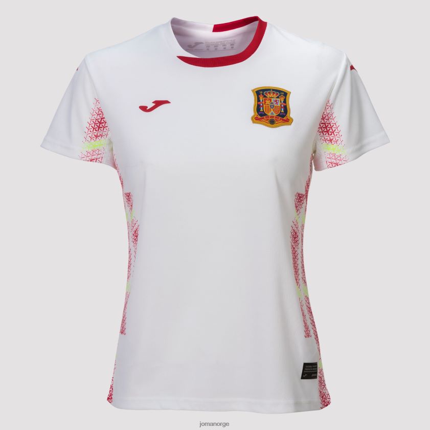 nei Joma skjorte kortermet 2. uniform spansk futsal utvalg hvit FBD0T02426 kvinner