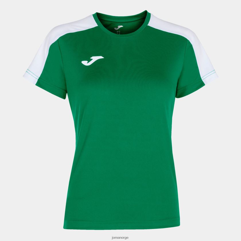 nei Joma skjorte kortermet akademi iii grønn hvit FBD0T03577 kvinner