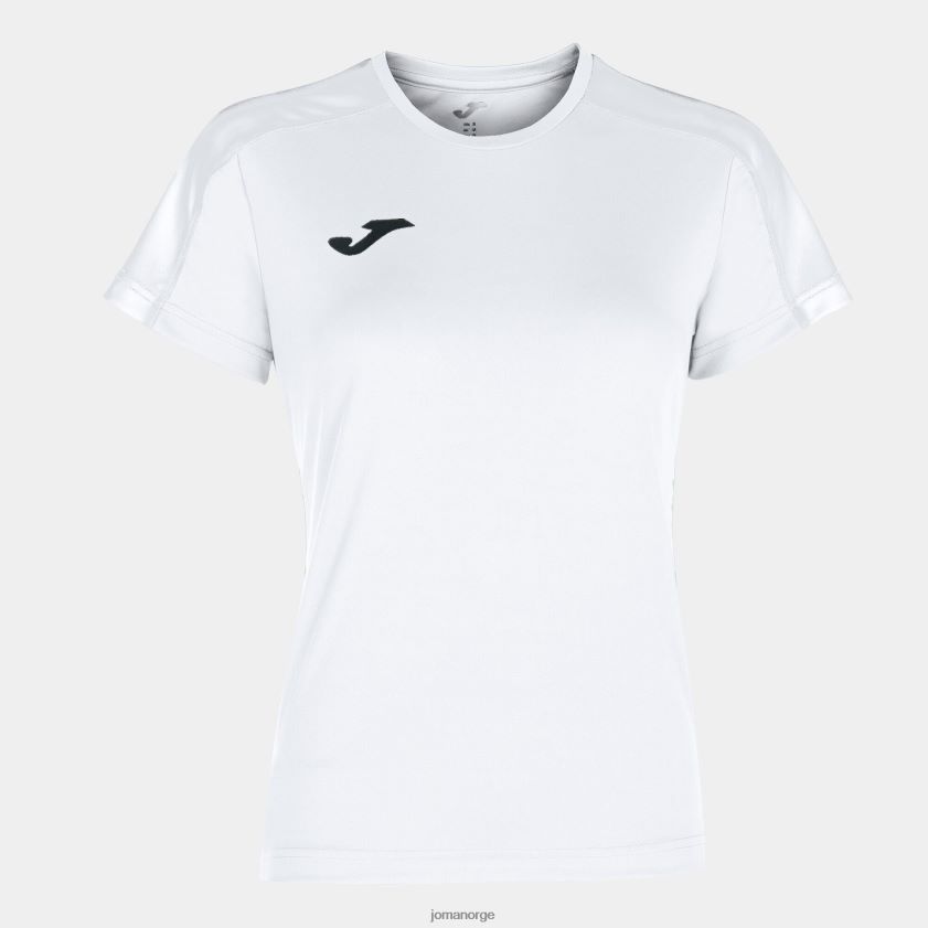 nei Joma skjorte kortermet akademi iii hvit FBD0T03637 kvinner