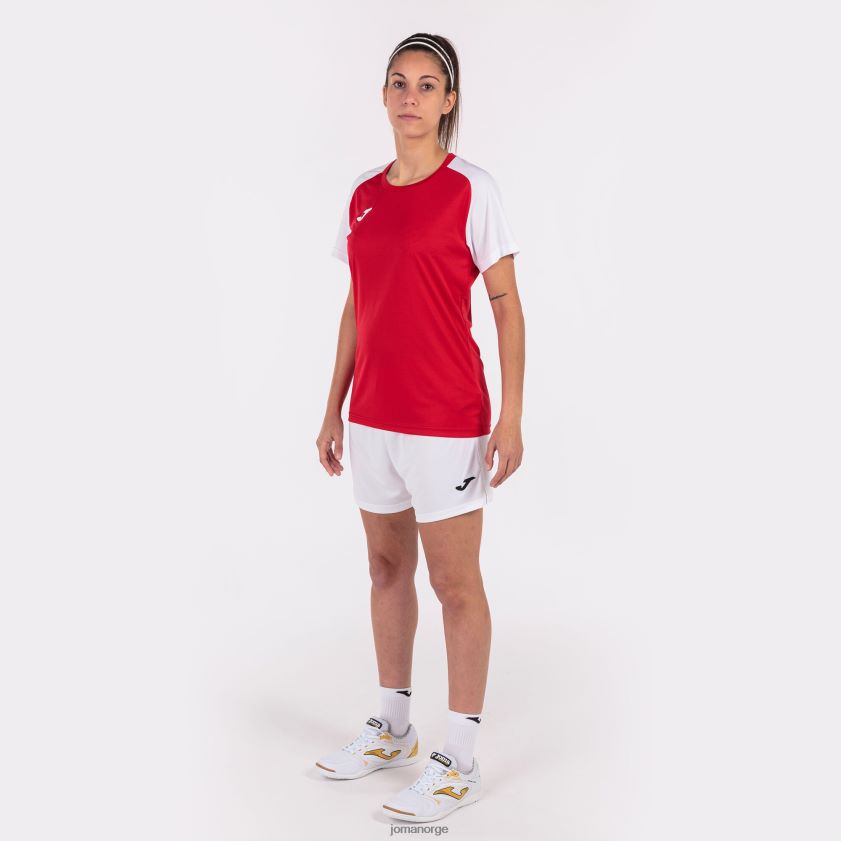 nei Joma skjorte kortermet akademi iv rød Hvit FBD0T02465 kvinner