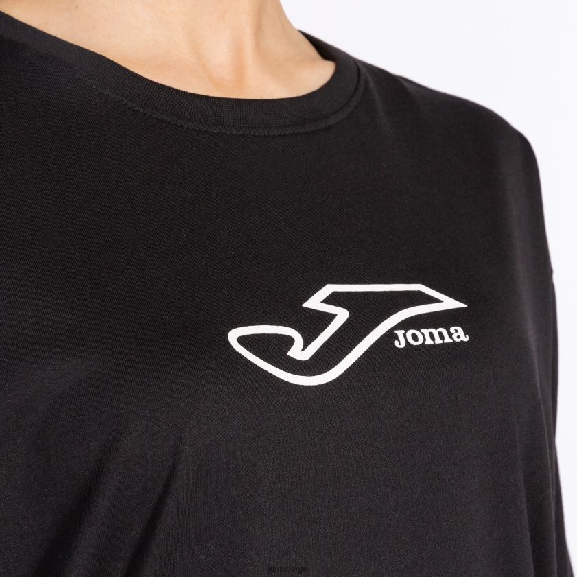 nei Joma skjorte kortermet daphne svart FBD0T03725 kvinner