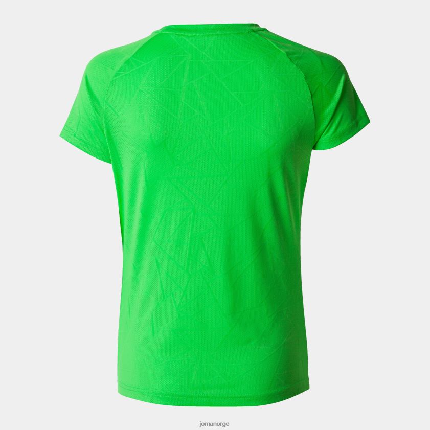 nei Joma skjorte kortermet elite ix fluorescerende grønn FBD0T02241 kvinner