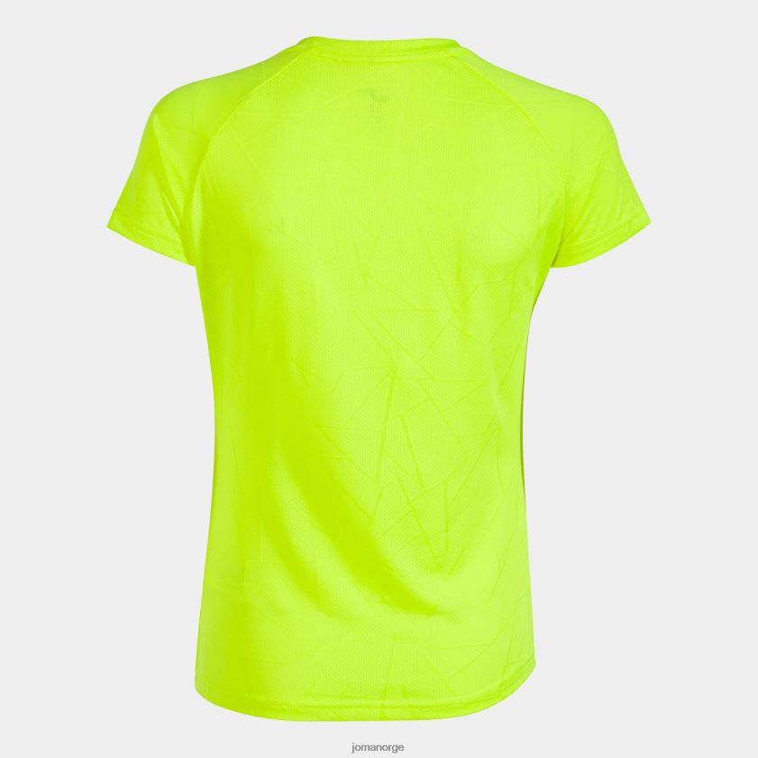 nei Joma skjorte kortermet elite ix fluorescerende gul FBD0T03713 kvinner