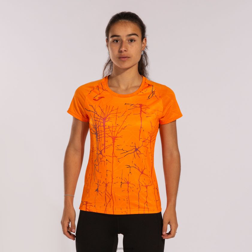 nei Joma skjorte kortermet elite ix oransje FBD0T03862 kvinner