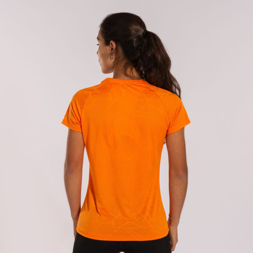 nei Joma skjorte kortermet elite ix oransje FBD0T03862 kvinner