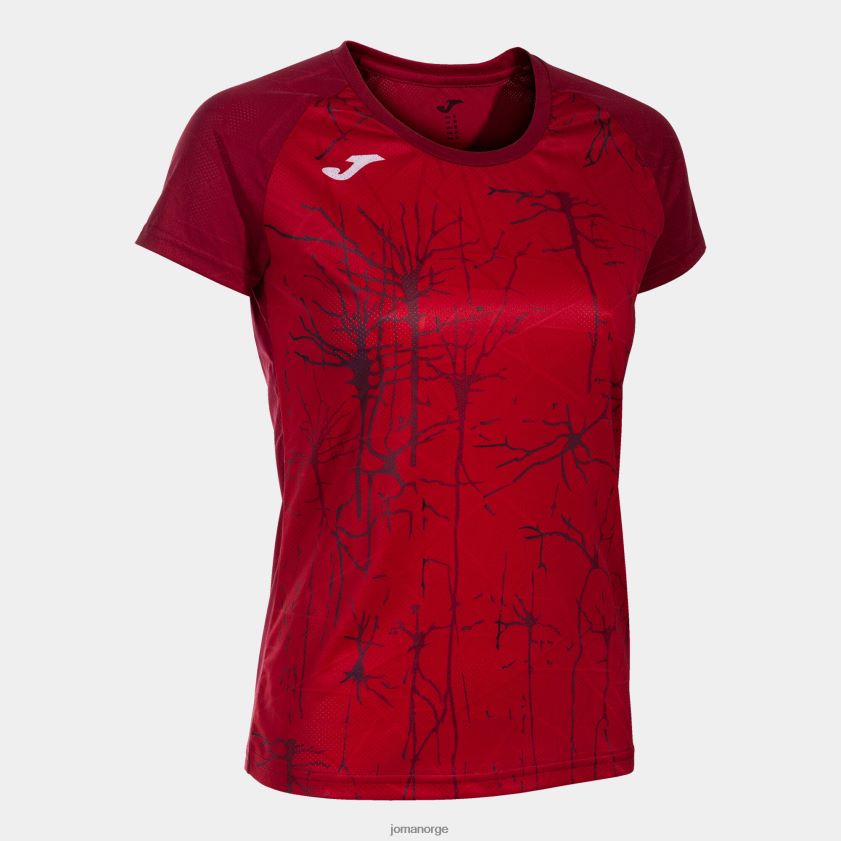 nei Joma skjorte kortermet elite ix rød FBD0T03861 kvinner