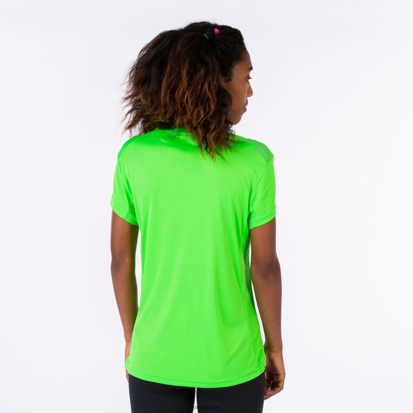 nei Joma skjorte kortermet elite viii fluorescerende grønn FBD0T01966 kvinner