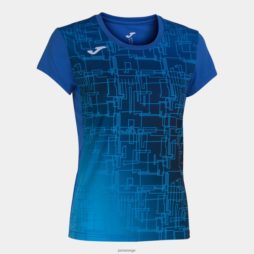 nei Joma skjorte kortermet elite viii kongeblå FBD0T01894 kvinner