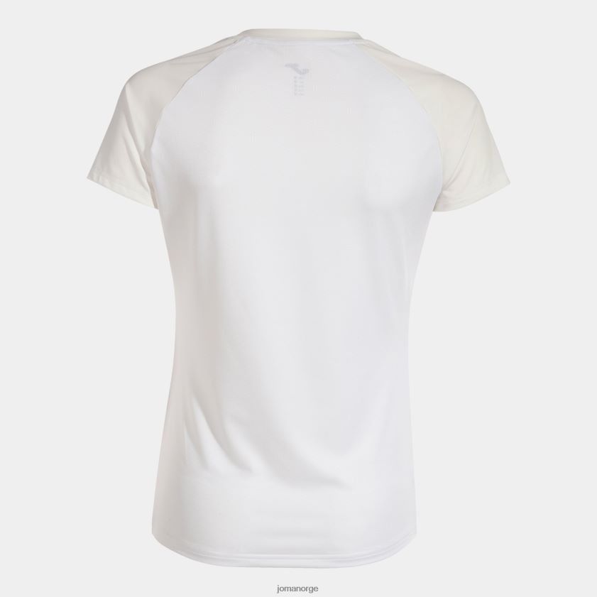 nei Joma skjorte kortermet elite x hvit FBD0T03921 kvinner