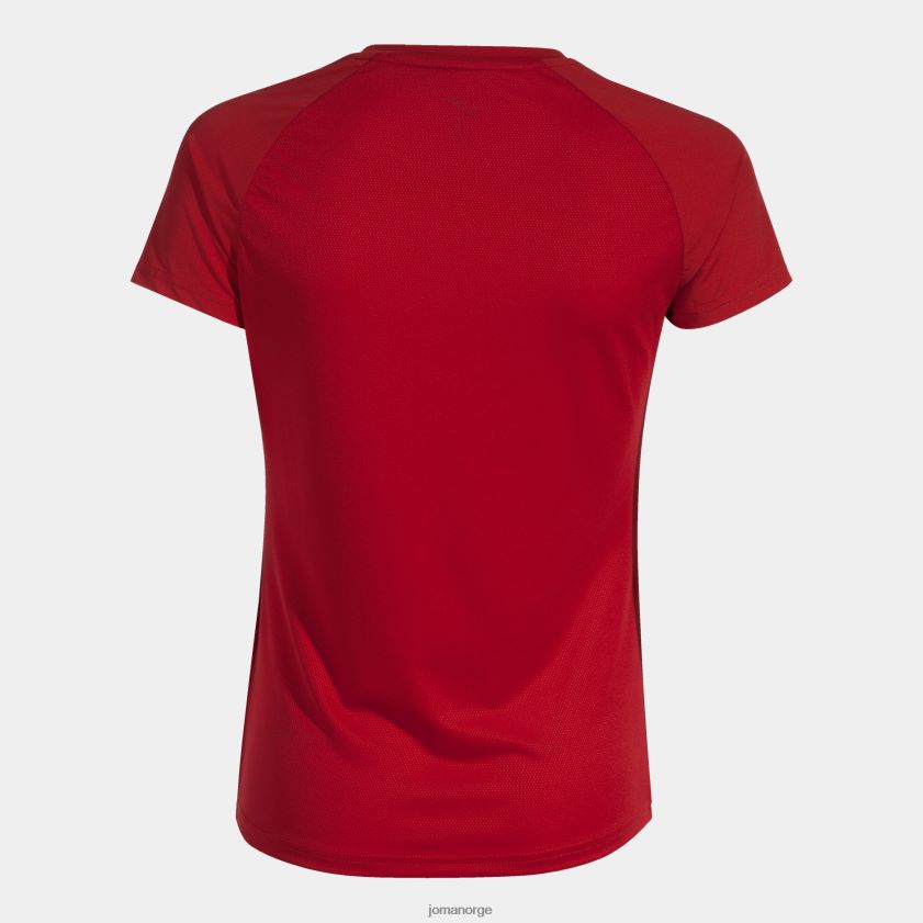 nei Joma skjorte kortermet elite x rød FBD0T02163 kvinner