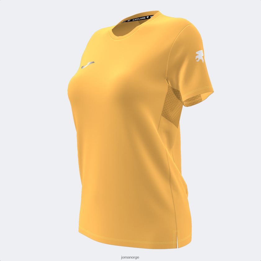 nei Joma skjorte kortermet explorer oransje FBD0T01777 kvinner
