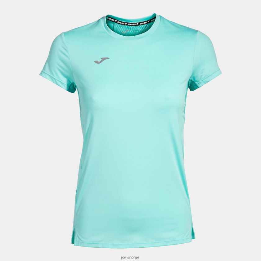 nei Joma skjorte kortermet explorer turkis FBD0T02180 kvinner