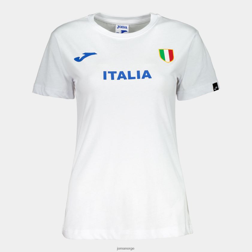 nei Joma skjorte kortermet fidal 23/24 hvit FBD0T02138 kvinner